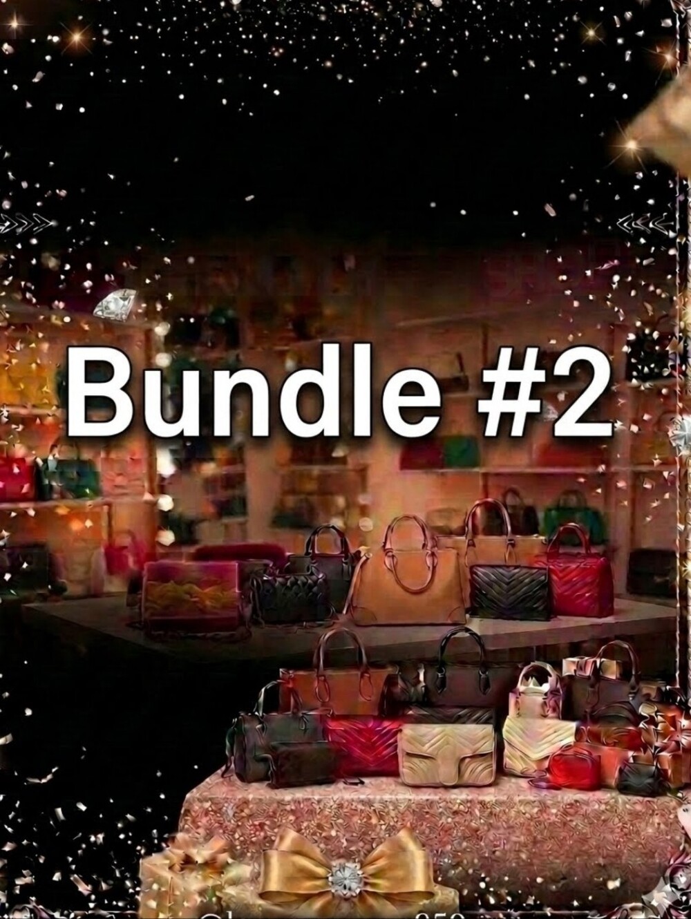 Bundle #2 Women’s Multi-Color Handbag Set